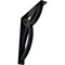 Ekena Millwork Versailles Wrought Iron Bracket, (Triple center brace), Powder Coated Black 2"W x 12"D x 15"H BKTM02X12X15TVE - alternate 1
